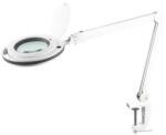 Rebel Electro Lampa cu lupa 5 dioptrii, 10 W, 730 lm, alba (NAR0461-2)