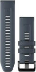 Garmin Curea Garmin QuickFit 26 mm, silicon, albastru grafit, cataramă neagră (Fenix 7X/6X/5X, Tactix, etc. )