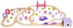 Bigjigs Toys Circuit - Oraselul zanelor (75 piese) (EDUC-BJT023) Trenulet