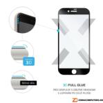 FIXED (FIXG3D-100-033BK) Tempered glass screen protector 3D Full-Cover for Apple iPhone 6/6S/7/8/SE (2020), full glue, black, 0.33 mm mobiltelefon lcd képernyővédő hőkezelt üveglap