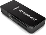 Transcend SD-microSD Card Reader, USB 3.0-3.1 Gen 1, Black (TS-RDF5)