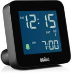 Braun Ceasuri decorative Braun BC 09 B-DCF black Radio Controlled Alarm Clock (67018) - pcone