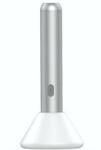 allocacoc Lanterna tip lampa cu reincarcare Allocacoc 10526SV, Argintiu, Lumina rece (10526SV) - pcone