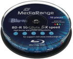 MediaRange BD-R DL 6x CB 50GB MediaR Pr. 10 pieces (MR509) - pcone
