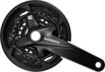 Shimano Altus FC-MT210 integrált tengelyes MTB hajtómű 22-30-40T, 175 mm, 3x9s, alumínium, LV, fekete