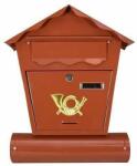 Strend Pro Cutie postala, maro, 44x10x37 cm, Nestor GartenVIP DiyLine (252243)