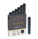 Parker tintapatron rövid ROYAL fekete 6db/doboz (1950407)