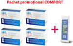 Fora Pachet COMFORT: 4 cutii teste glicemie FORA Comfort + glucometru FORA G71a (Pachet promoţional COMFORT-2)