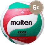 Molten Minge Molten 5ER BALLPAKET V5M5000-DE VOLLEYBALL - Multicolor - 5