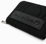 Desigual kis pénztárca körbe cipzáras fekete