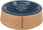 TRIXIE Bol Ceramic Be Nordic 0.5L 20cm, Albastru Bej, 24301