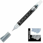 Pentel Dual Metallic Brush Pen ecsetfilc, XGFH-DZX, ezüst