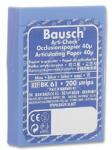 BAUSCH Artikulációs papír kék 40 200lap - BAUSCH