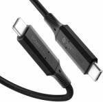 Spigen Cablu Incarcare & Date USB-C la USB-C Spigen PowerArc PB1800 - 100W, Power Delivery, QC 3.0, 5A 1 m (000CB24746)