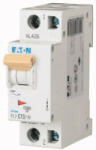 Eaton 262757 PL7-D13/1N Kismegszakító. 1P+N, 13A, D karakterisztika, 10kA (262757)