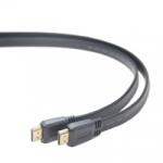 Cablexpert Cablu HDMI T-T v2.0 4K@30Hz Flat 1m Negru (CC-HDMI4F-1M)