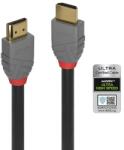 Lindy Cablu certificat Ultra High Speed HDMI 10K@120Hz Anthra Line T-T 0.5m, Lindy L36951 (Lindy L36951)