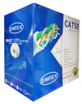 Emtex Cablu Ftp Cat 5e Cupru 24awg 0.52mm 305m Emtex (kab-emt8) - cadouriminunate