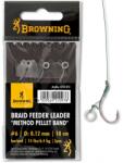 Browning Carlige Legate Browning No. 4 10cm 0.14mm Braid Feeder Leader Method Pellet Band