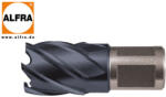 ALFRA Carota cu prindere Weldon, HSS Co5, acoperita RQX, adancime de taiere 30 mm (Marime: Ø39) (WCoRQX30-28)