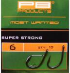 PB Products Carlig Super Strong Hook nr. 6 - 10buc/plic