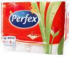 Perfex Toalettpapír 3 rétegű 100% cellulóz 24 tekercs/csomag Boni Perfex hófehér - delfinbuvar
