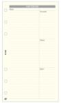 SATURNUS Gyűrűs kalendárium betét SATURNUS L368 bianco napi tervező sárga lapos - papiriroszerplaza