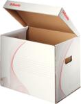 ESSELTE Archiváló konténer ESSELTE Standard karton felfelé nyíló fehér 398x302x280mm - papiriroszerplaza