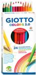 GIOTTO Színes ceruza GIOTTO Colors 3.0 hatszögletű 24 db/készlet - papiriroszerplaza