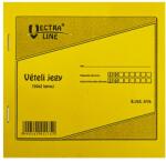 Vectra-line Nyomtatvány vételi jegy VECTRA-LINE 50x2 vegykezelt - papiriroszerplaza