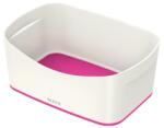 LEITZ Tároló doboz LEITZ Wow Mybox műanyag fehér/rózsaszín
