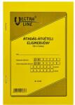 Vectra-line Nyomtatvány átadás-, átvételi elismervény VECTRA-LINE 25x3 - papiriroszerplaza