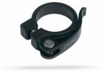 PRO Quick nyeregcső bilincs, gyorszáras, 34, 9 mm, alumínium, fekete