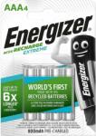 Energizer újratölthető elemek Extreme mikroceruza AAA HR03 FSB4 800 mAh (E300624402)