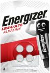 Energizer alkáli gombelem A76/LR44 Alk BP4 (E300141401)