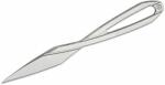 CIVIVI Ostap Hel D-Art Fixed Neck Knife, Silver Bead Blasted C21001-1 (C21001-1)