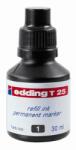 edding Tus Edding T25, pentru markere permanente, 30 ml, negru - Pret/buc (ED94251)