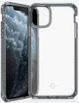 ItSkins Husa IT Skins Hybrid Clear iPhone 11 Pro Max Light Black Transparent (APXM-HBMKC-BKTR)