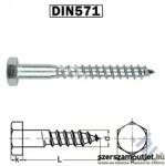 KOELNER Állványcsavar D12x280mm HLF. facsavar DIN571/20db (KO50223) (KO50223)