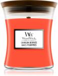 WoodWick Crimson Berries ароматна свещ с дървен фитил 85 гр