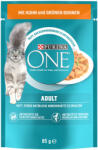 ONE 26x85g PURINA ONE Adult csirke & zöldbab nedves macskatáp