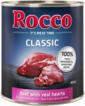 Rocco 24x800g Rocco Classic nedves kutyatáp- Marha & borjúszív