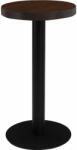 vidaXL Masă de bistro, maro închis, 40 cm, MDF (286416)