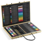 DJECO Nagy djeco kreatív készlet Színes ceruza, festék, filctoll, pasztell, zsírkréta (9750)
