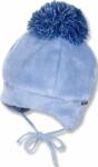 Sterntaler Căciulă de iarnă pentru bebeluși cu ciucuri Sterntaler - 45 cm, 6-9 luni, albastru deschis (4501440-325)