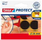 tesa Protectie Rotunda Antizgarieturi - 18mm / Alb, 16/set (t-57892-01)