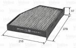 VALEO Filtru, aer habitaclu VALEO PROTECT 698801 (698801)
