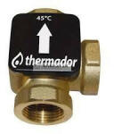 Thermador International T2645 háromjáratú keverőszelep 1" fix. beállított 45C, BB, kvs=9 (T2645)
