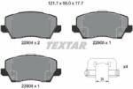 TEXTAR set placute frana, frana disc TEXTAR Q+ 2290401 (2290401)