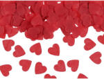 PartyDeco S. r. o Konfetti, szív forma, piros, 15 gramm/csomag